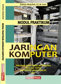 Cover Buku Petunjuk Praktikum Jaringan Komputer 2Dahlan Abdullah